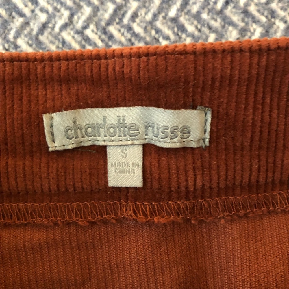 Brown Corduroy Skirt - Picture 5 of 7